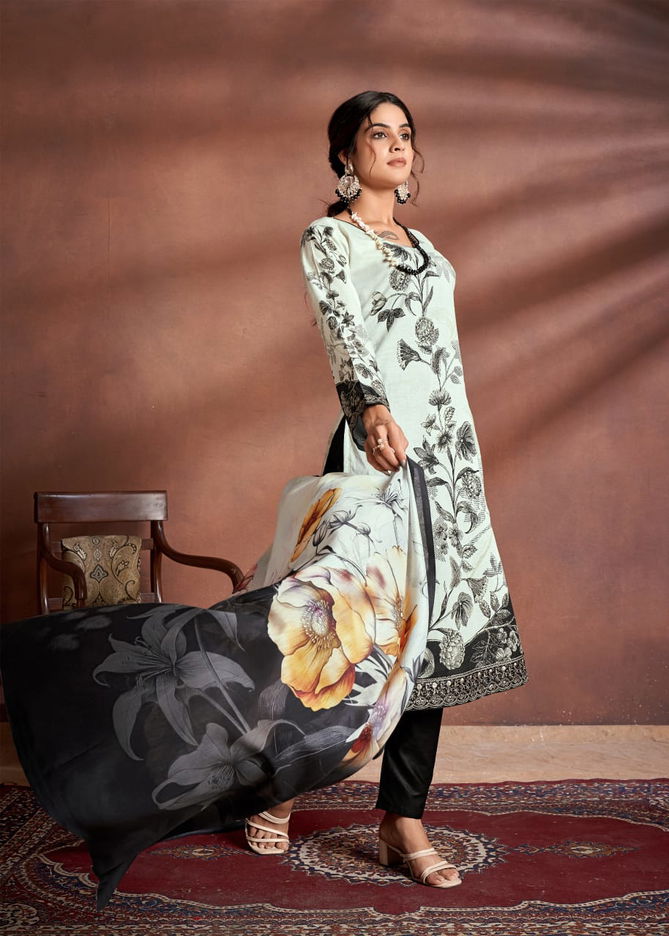 Tarazuu By The Hermitage Shop Printed Lawn Cotton Dress Material Wholesalers In Delhi
